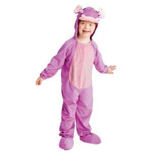 Toddler Pink And Purple Hippo Costume